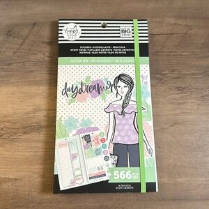 NEW Happy Planner Daydreamer Accessory Book ~ Sticky notes, stickers, notepad